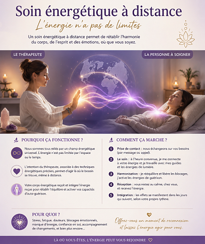 Soins énergétique à distance
